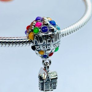 BRAND NEW Pandora Pixar Up House & BALLOONS Charm